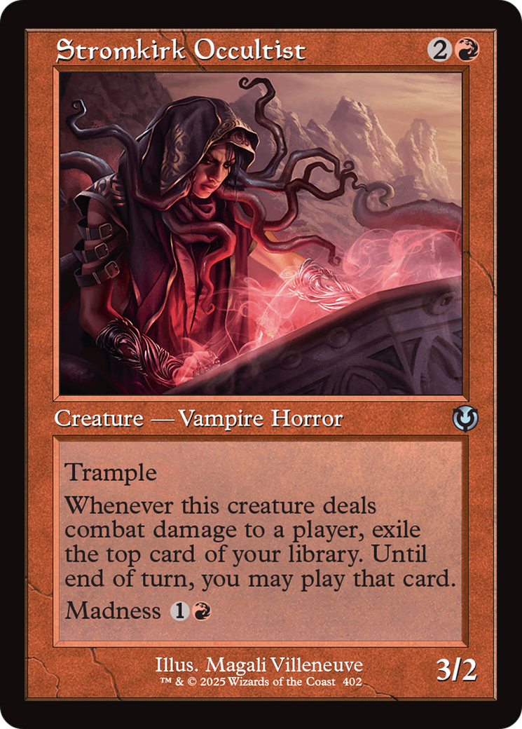 Image of Stromkirk Occultist (Retro Frame) (INR-402) - Innistrad Remastered Foil