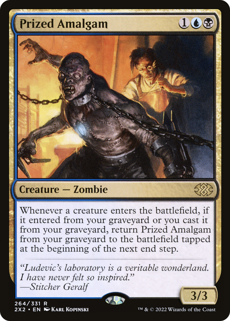 Image of Prized Amalgam (2X2-264) - Double Masters 2022 Foil