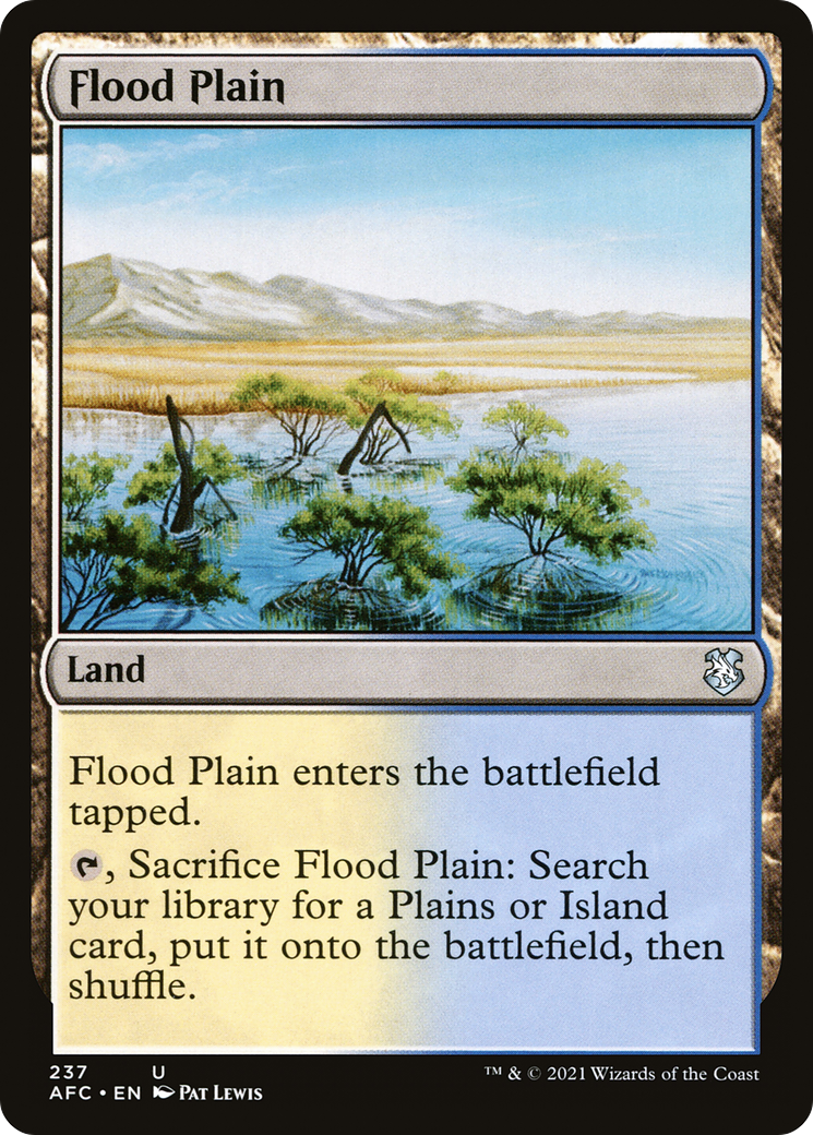 Image of Flood Plain (AFC-237) - Forgotten Realms Commander