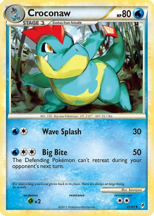 Image of Croconaw 041  Call of Legends - Uncommon