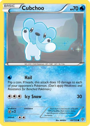 Image of Cubchoo 040  Plasma Storm - Common