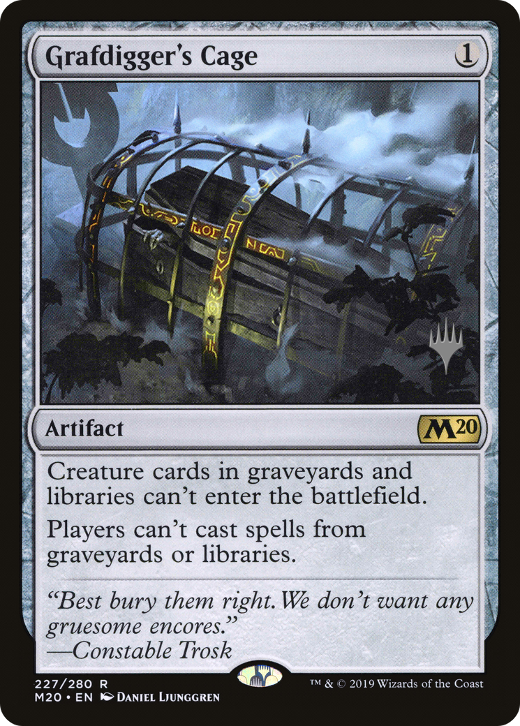 Image of Grafdigger's Cage (PPM20-227P) - Core Set 2020 Promos Foil