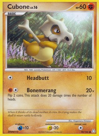 Image of Cubone 090/146  Legends Awakened - Common