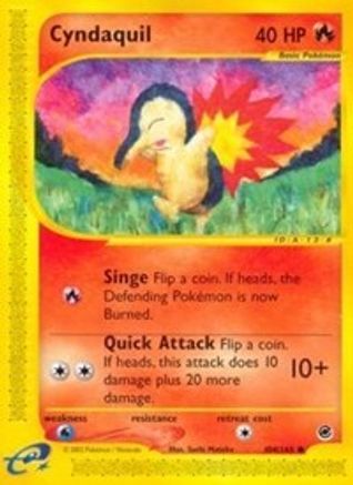 Image of Cyndaquil (104) 104/165  Expedition - Common