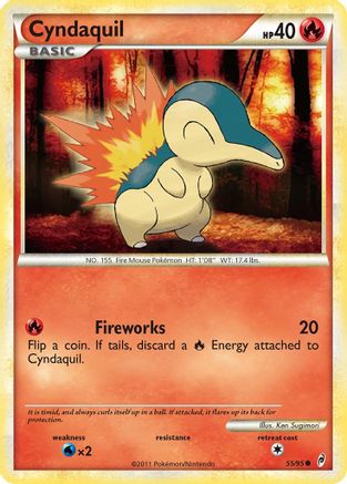 Image of Cyndaquil 055/95  Call of Legends - Common