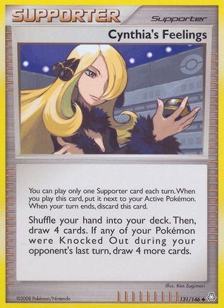 Image of Cynthia's Feelings 131/146  Legends Awakened - Uncommon