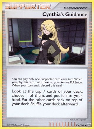 Image of Cynthia's Guidance 136  Supreme Victors - Uncommon