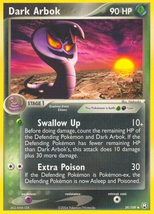 Image of Dark Arbok 029  - Reverse Holofoil Team Rocket Returns - Uncommon