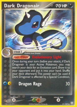 Image of Dark Dragonair 031/109  Team Rocket Returns - Uncommon