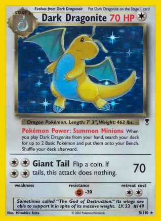 Image of Dark Dragonite 005  - Holofoil Legendary Collection - Holo Rare