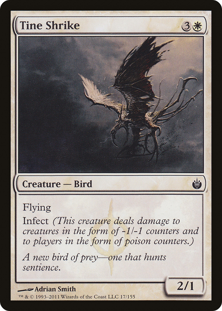 Image of Tine Shrike (MBS-017) - Mirrodin Besieged Foil
