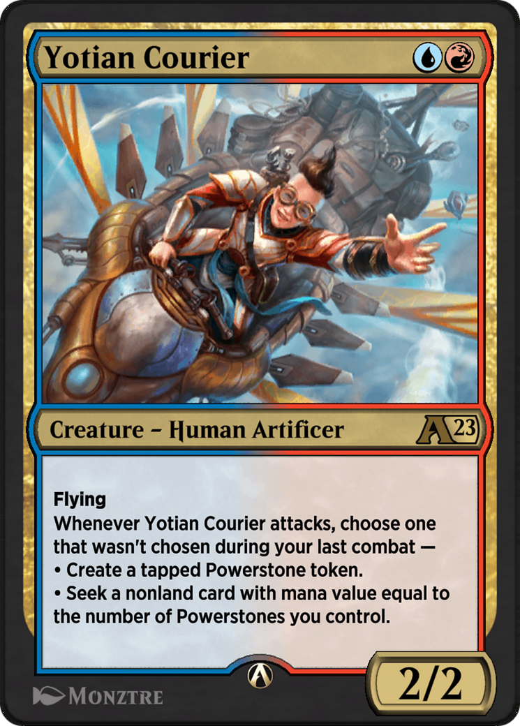 Image of Yotian Courier (YBRO-025) - Alchemy: The Brothers' War