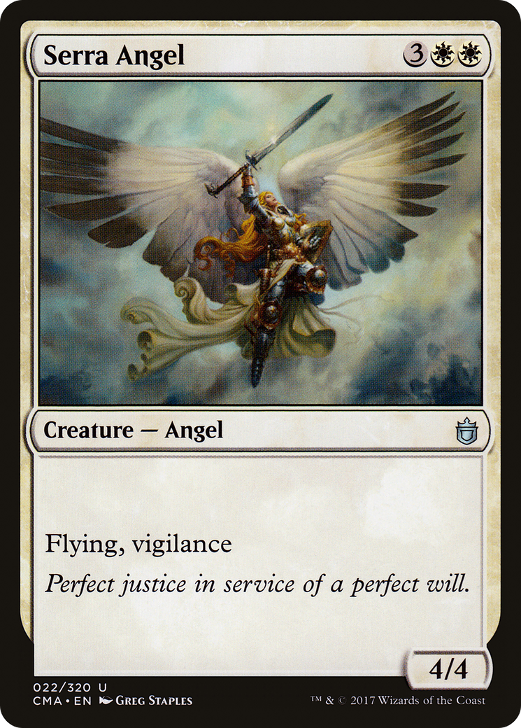 Image of Serra Angel (CMA-022) - Commander Anthology