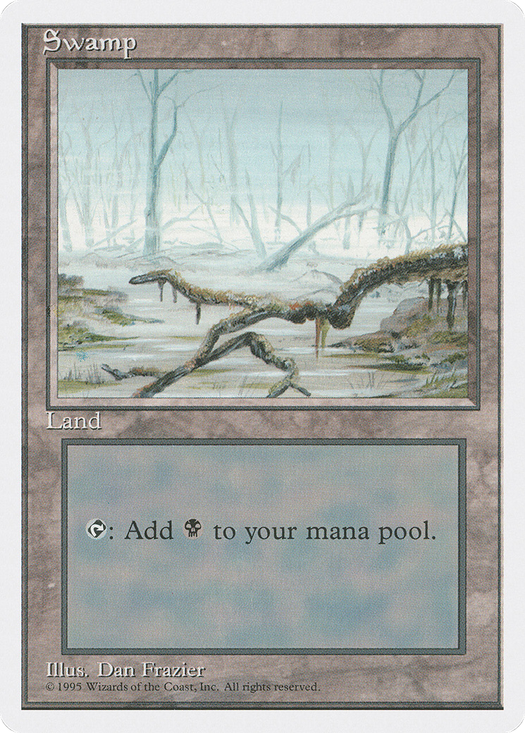 Image of Swamp (A) (4ED-192) - Fourth Edition