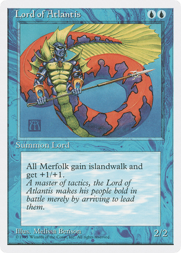 Image of Lord of Atlantis (4ED-082) - Fourth Edition
