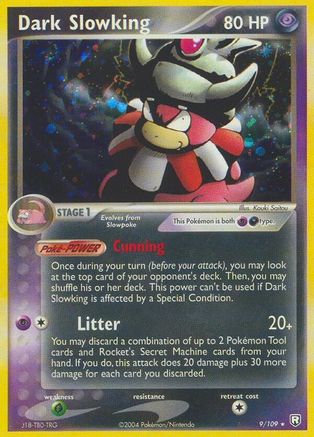 Image of Dark Slowking 009  - Holofoil Team Rocket Returns - Holo Rare