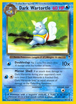 Image of Dark Wartortle 039/105  Legendary Collection - Uncommon