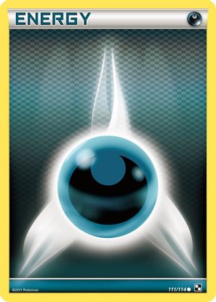 Image of Darkness Energy (Basic) 111  - Reverse Holofoil Black and White - Common