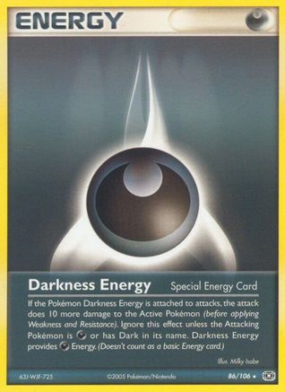 Image of Darkness Energy (Special) 086  Emerald - Rare