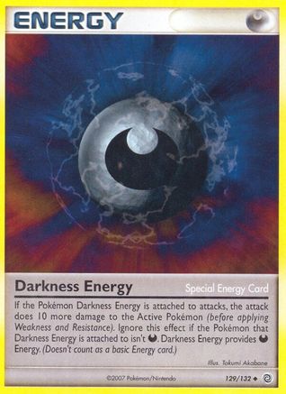 Image of Darkness Energy 129  - Reverse Holofoil Secret Wonders - Uncommon