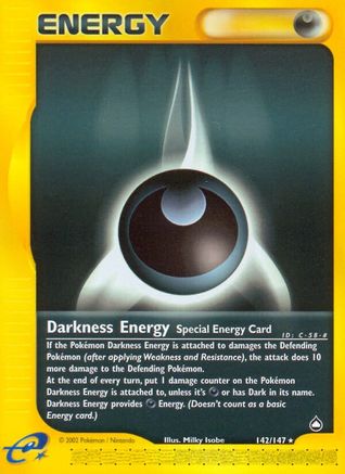 Image of Darkness Energy 142  Aquapolis - Rare