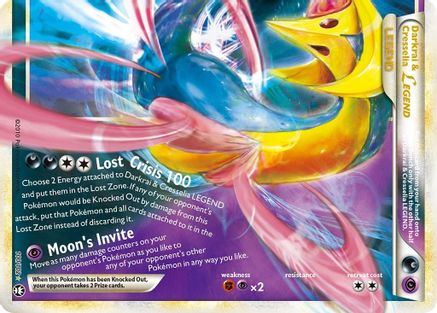 Image of Darkrai & Cresselia Legend (Bottom) 100  - Holofoil Triumphant - Ultra Rare