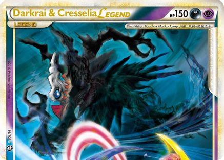 Image of Darkrai & Cresselia Legend (Top) 099  - Holofoil Triumphant - Ultra Rare