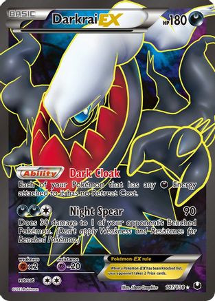 Image of Darkrai EX (107 Full Art) 107  - Holofoil Dark Explorers - Ultra Rare