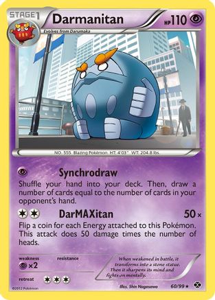 Image of Darmanitan 060  - Reverse Holofoil Next Destinies - Rare