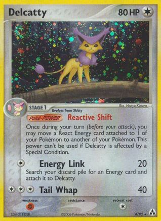 Image of Delcatty 004  - Reverse Holofoil Legend Maker - Holo Rare