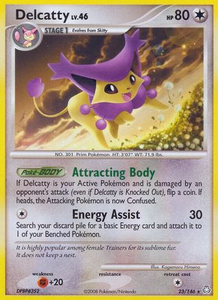Image of Delcatty 023  Legends Awakened - Rare