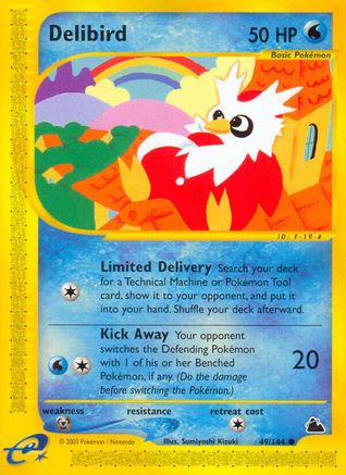 Image of Delibird 049  - Reverse Holofoil Skyridge - Common