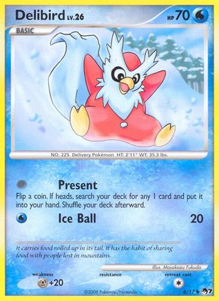 Image of Delibird 006  POP Series 7 - Uncommon