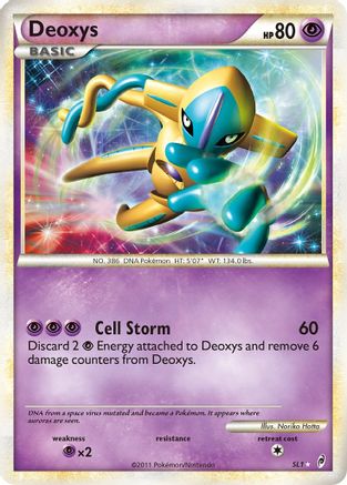 Image of Deoxys (Shiny) SL1  - Holofoil Call of Legends - Shiny Holo Rare