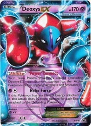Image of Deoxys EX (Team Plasma) BW82  - Holofoil Black and White Promos - Promo