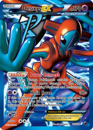 Image of Deoxys EX (Team Plasma) (Full Art) 111  - Holofoil Plasma Freeze - Ultra Rare