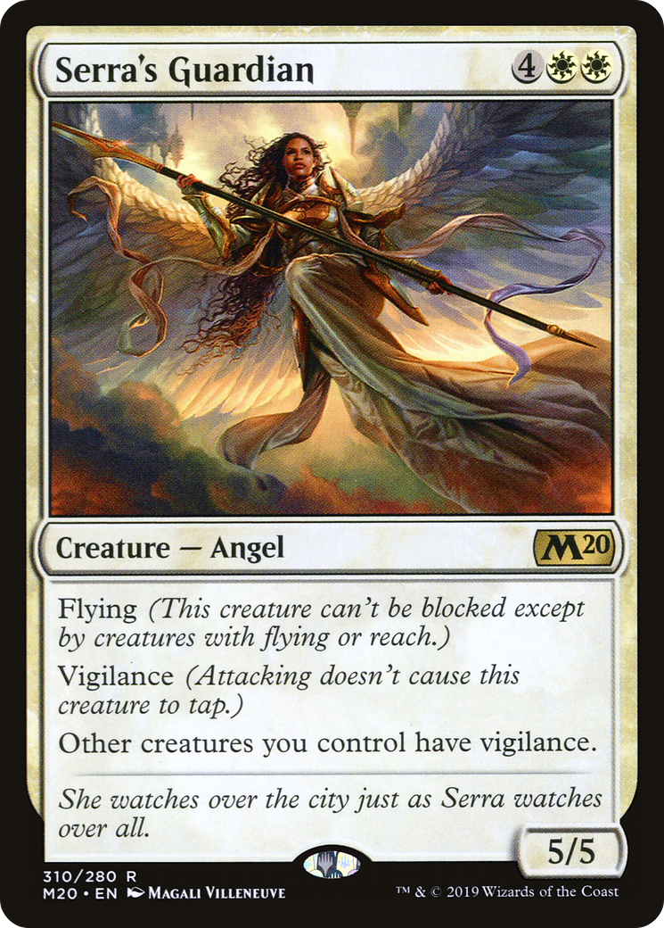Image of Serra's Guardian (M20-310) - Core Set 2020