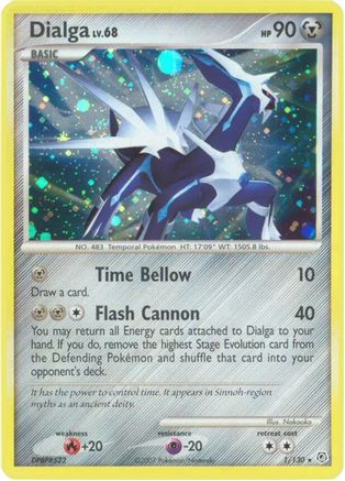 Image of Dialga 001/130  - Reverse Holofoil Diamond and Pearl - Holo Rare