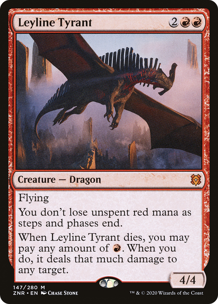 Image of Leyline Tyrant (ZNR-147) - Zendikar Rising