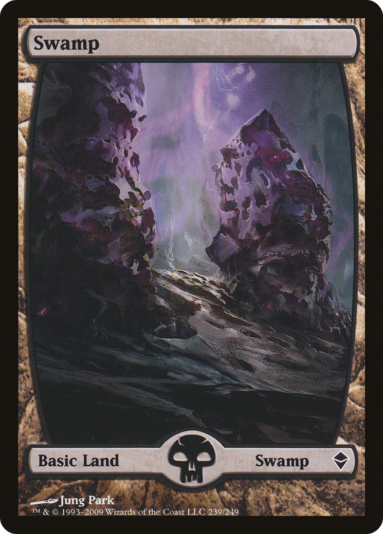 Image of Swamp (ZEN-239) - Zendikar Foil