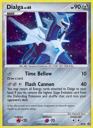 Image of Dialga DP26  - Holofoil Diamond and Pearl Promos - Promo