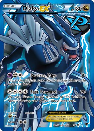 Image of Dialga EX (Team Plasma) (99 Full Art) 099  - Holofoil Plasma Blast - Ultra Rare