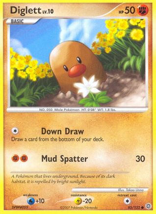 Image of Diglett 085/132  Secret Wonders - Common