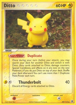Image of Ditto 039/113  Delta Species - Uncommon
