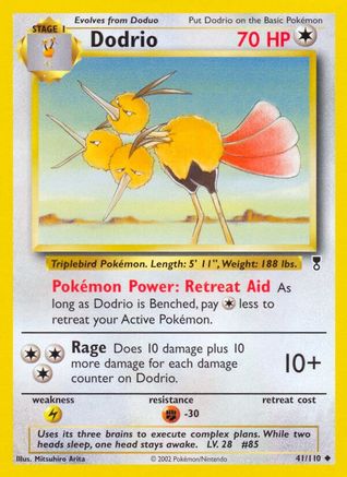 Image of Dodrio 041  Legendary Collection - Uncommon