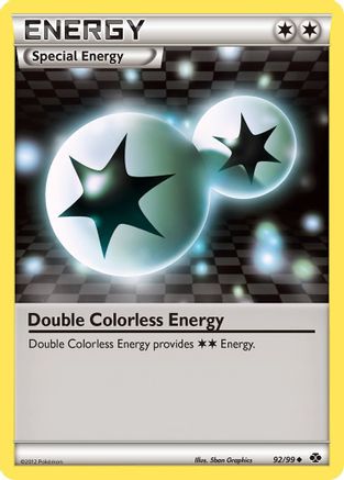 Image of Double Colorless Energy 092/99  - Reverse Holofoil Next Destinies - Uncommon