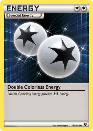 Image of Double Colorless Energy 130/146  XY Base Set - Uncommon
