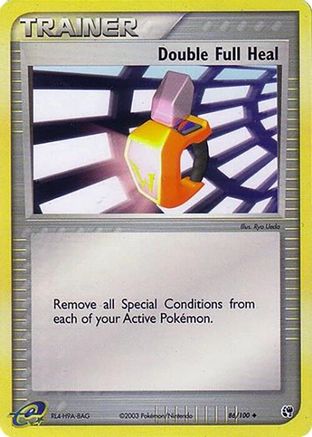 Image of Double Full Heal 086  - Reverse Holofoil Sandstorm - Uncommon