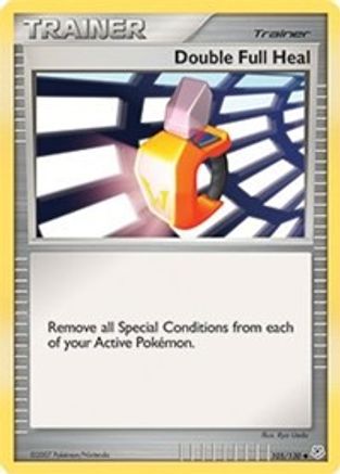 Image of Double Full Heal 105  - Reverse Holofoil Diamond and Pearl - Uncommon