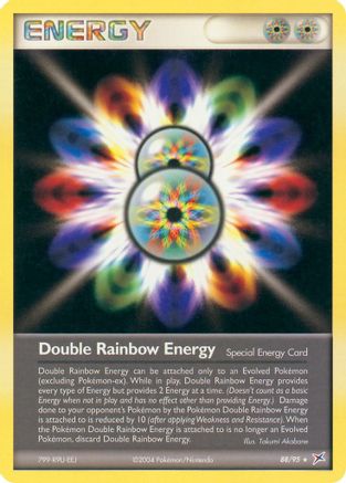 Image of Double Rainbow Energy 088/95  Team Magma vs Team Aqua - Rare